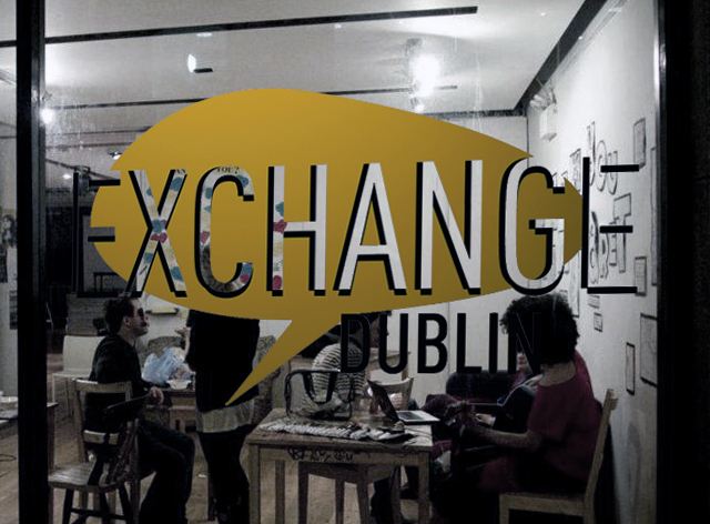 Exchange Dublin gallery window
